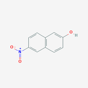 molecular formula C10H7NO3 B1342670 6-Nitronaphthalen-2-ol CAS No. 38397-07-8