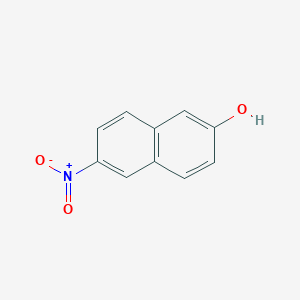 molecular formula C10H7NO3 B1342670 2-羟基-6-硝基萘 CAS No. 38397-07-8