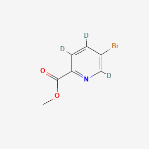molecular formula C7H6BrNO2 B13426737 Methyl 5-Bromopicolinate-D3 