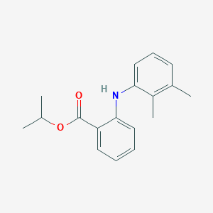molecular formula C18H21NO2 B13426753 Mefenamic Acid Isopropyl Ester 