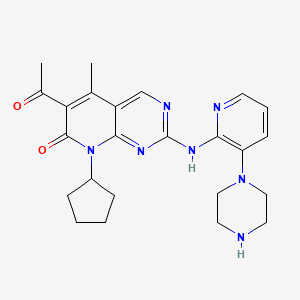 molecular formula C24H29N7O2 B13426880 Palbociclib Impurity A 