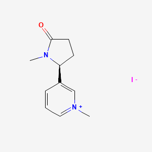molecular formula C11H15IN2O B13426933 S-(-)-Cotinine Methiodide 