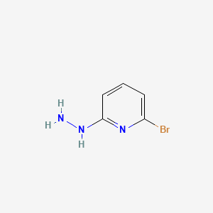 molecular formula C5H6BrN3 B1342697 2-Bromo-6-hydrazinylpyridine CAS No. 26944-71-8