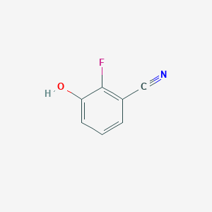B1342717 2-Fluoro-3-hydroxybenzonitrile CAS No. 1000339-24-1