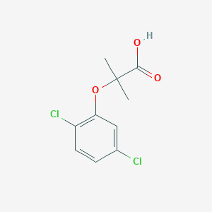 molecular formula C10H10Cl2O3 B1342738 2-(2,5-Dichlorophenoxy)-2-methylpropanoic acid CAS No. 103905-84-6