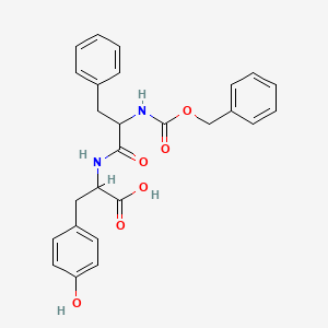 molecular formula C26H26N2O6 B13427477 N-[(Benzyloxy)carbonyl]phenylalanyltyrosine CAS No. 2537-91-9