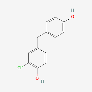 molecular formula C13H11ClO2 B13427837 Monochloro-BPF 