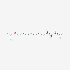 molecular formula C14H24O2 B013428 (8E,10E)-Dodeca-8,10-dienyl acetate CAS No. 53880-51-6