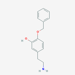 molecular formula C15H17NO2 B134280 4-O-Benzyl Dopamine CAS No. 94026-91-2