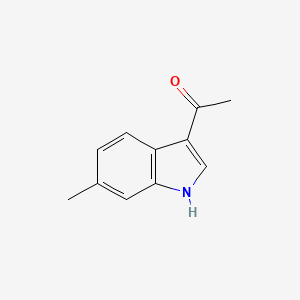 molecular formula C11H11NO B1342809 1-(6-methyl-1H-indol-3-yl)ethanone CAS No. 1094718-97-4