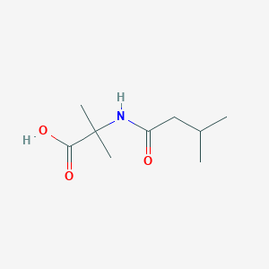 2-Methyl-N-(3-methylbutanoyl)alanine