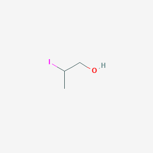 molecular formula C3H7IO B13428224 2-Iodopropan-1-ol CAS No. 20967-28-6