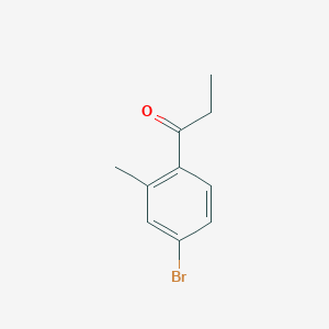 1-(4-Bromo-2-methylphenyl)propan-1-one