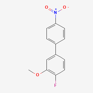 1-Fluoro-2-methoxy-4-(4-nitrophenyl)benzene