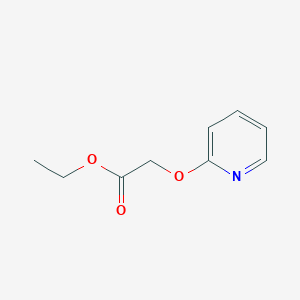 molecular formula C9H11NO3 B1342859 Ethyl 2-(pyridin-2-yloxy)acetate CAS No. 90972-27-3