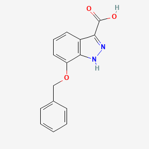 7-Benzyloxy-1H-indazole-3-carboxylic acid
