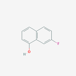 molecular formula C10H7FO B1342877 7-Fluoronaphthalen-1-ol CAS No. 3132-92-1