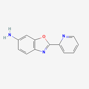 2-(Pyridin-2-yl)-1,3-benzoxazol-6-amine