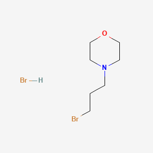 molecular formula C7H15Br2NO B1342879 4-(3-Bromopropyl)morpholine hydrobromide CAS No. 88806-06-8