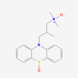 molecular formula C18H22N2O2S B13428974 Trimeprazine Sulfoxide N-Oxide (Trimeprazine N,S-Dioxide) 