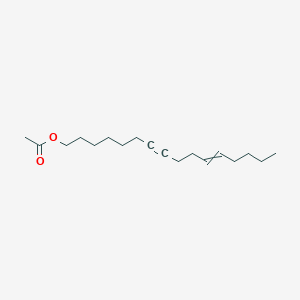 (11Z)-Hexadecen-7-yn-1-yl acetate