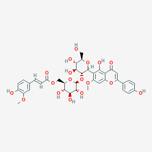 molecular formula C38H40O18 B1342905 6'''-Feruloylspinosin 