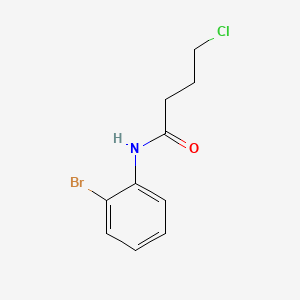 molecular formula C10H11BrClNO B13429082 N-(2-Bromophenyl)-4-chlorobutyramide 