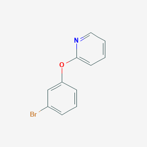 molecular formula C11H8BrNO B1342912 2-(3-Bromophenoxy)pyridine CAS No. 92545-83-0