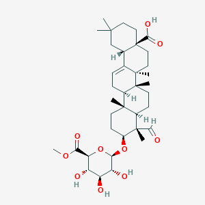 molecular formula C37H56O10 B1342916 gypsogenin-3-O-glucuronide 
