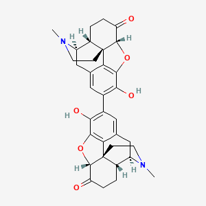 molecular formula C34H36N2O6 B13429172 Pseudohydromorphone 