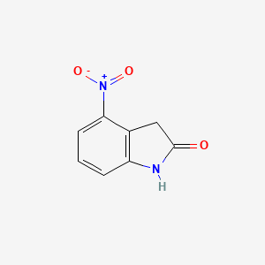 molecular formula C8H6N2O3 B1342925 4-硝基吲哚-2-酮 CAS No. 61394-51-2