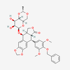 molecular formula C36H38O13 B13429285 4-Benzyloxy Etoposide 