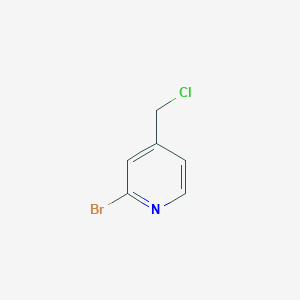 molecular formula C6H5BrClN B1342935 2-Bromo-4-(chloromethyl)pyridine CAS No. 864460-68-4