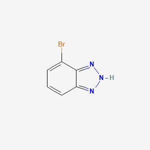 molecular formula C6H4BrN3 B1342952 7-溴-1H-苯并[d][1,2,3]三唑 CAS No. 1064721-11-4