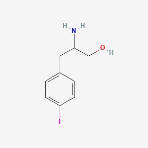 molecular formula C9H12INO B1342955 2-Amino-3-(4-iodophenyl)propan-1-OL CAS No. 188586-66-5
