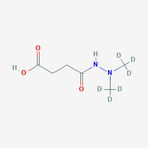 molecular formula C6H12N2O3 B13429607 Daminozide D6 (dimethyl D6) 