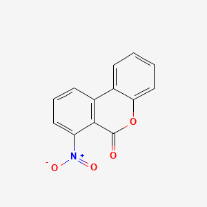 molecular formula C13H7NO4 B13429679 7-Nitro-6H-dibenzo[b,d]pyran-6-one CAS No. 22371-68-2