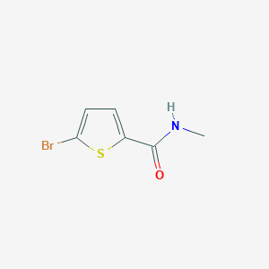 molecular formula C6H6BrNOS B1342977 5-溴-N-甲基-2-噻吩甲酰胺 CAS No. 98453-26-0