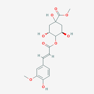 molecular formula C18H22O9 B13429824 Methyl 4-O-feruloylquinate 