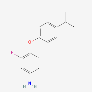 3-Fluoro-4-(4-isopropylphenoxy)aniline