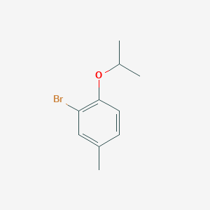 molecular formula C10H13BrO B1342989 2-溴-4-甲基-1-(异丙氧基)苯 CAS No. 13178-89-7