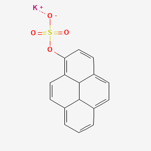 molecular formula C16H11KO4S B13430057 1-Pyrenyl Potassium Sulfate 