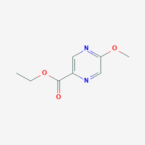 molecular formula C8H10N2O3 B1343006 Ethyl 5-methoxypyrazine-2-carboxylate CAS No. 54013-05-7