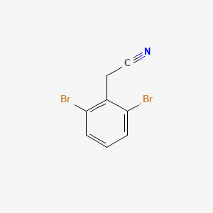 molecular formula C8H5Br2N B1343017 2-(2,6-Dibromophenyl)acetonitrile CAS No. 67197-53-9
