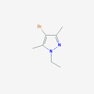molecular formula C7H11BrN2 B1343023 4-bromo-1-ethyl-3,5-dimethyl-1H-pyrazole CAS No. 51108-51-1