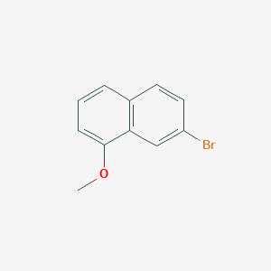 molecular formula C11H9BrO B1343033 7-Bromo-1-methoxynaphthalene CAS No. 33295-53-3