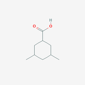 molecular formula C9H16O2 B1343039 3,5-Dimethylcyclohexane-1-carboxylic acid CAS No. 7124-21-2
