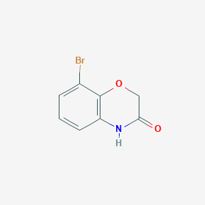 molecular formula C8H6BrNO2 B1343041 8-Bromo-2H-benzo[B][1,4]oxazin-3(4H)-one CAS No. 688363-48-6