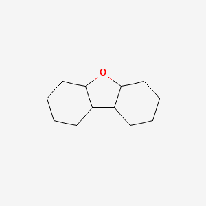 molecular formula C12H20O B1343064 Dodecahydrodibenzofuran CAS No. 13054-98-3