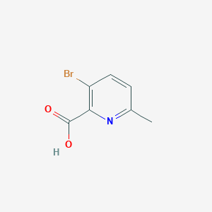 molecular formula C7H6BrNO2 B1343076 3-Bromo-6-methylpicolinic acid CAS No. 779344-30-8